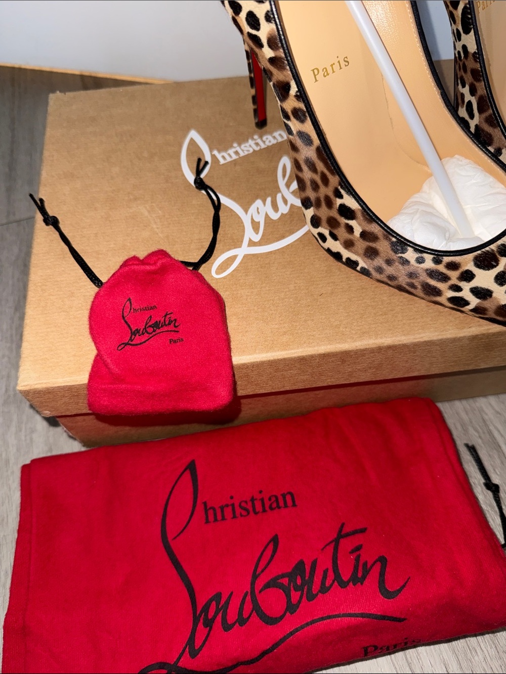 NEW Christian Louboutin Kate 100 Madagascar Pony Hair Pumps - Size 39.5 - Picture 9 of 12
